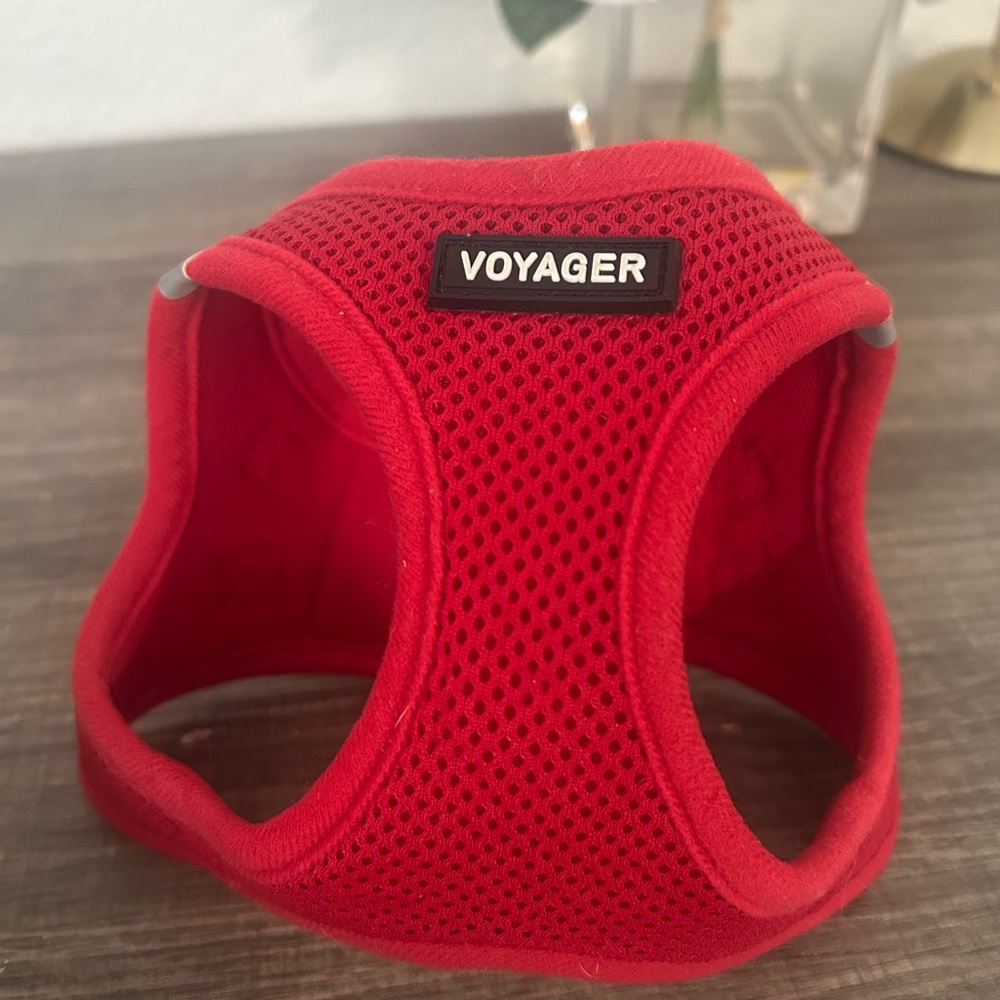 Voyager Red Mesh Pet Harness